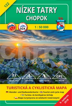 Nízke Tatry Chopok 1 : 50 000