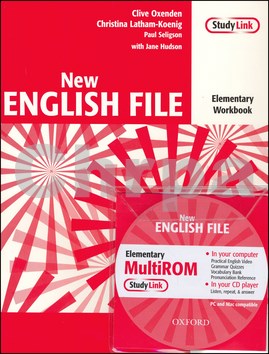 New English file elementary Workbook Key + CD ROM pack