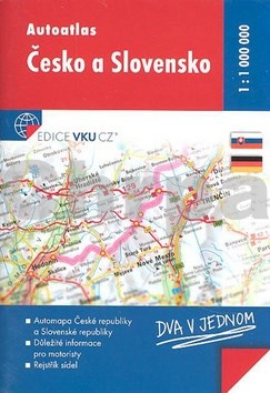 Autoatlas Česko a Slovensko 1:1 000 000