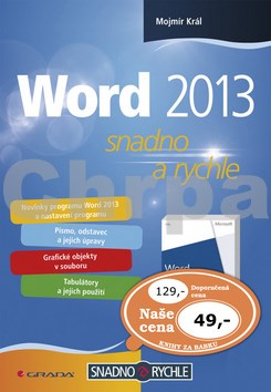 Word 2013 snadno a rychle
