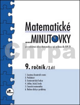 Matematické minutovky 9. ročník / 2. díl