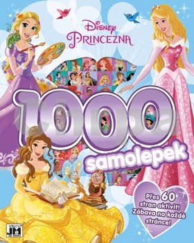 1000 samolepek Disney Princezna