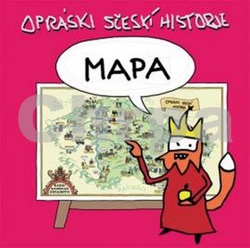 Mapa Opráski sčeskí historje
