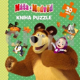 Máša a Medvěd Kniha puzzle 30 dílků