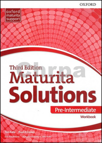 Maturita Solutions 3rd Edition Pre-Intermediate Workbook Czech Edition