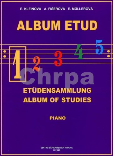 Album etud I - Piano