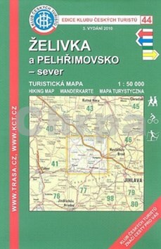 KČT 44 Želivka a Pelhřimovsko-sever 1:50 000