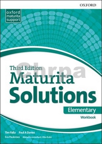 Maturita Solutions 3rd Edition Elementary Workbook Czech Edition