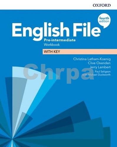 English File Fourth Edition Pre-Intermediate Workbook with Answer Key