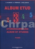 Album etud III - Piano
