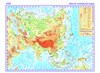 Asie Obecně zeměpisná mapa